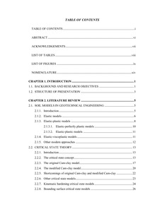 Development and numerical evaluation of unified critical state models ...